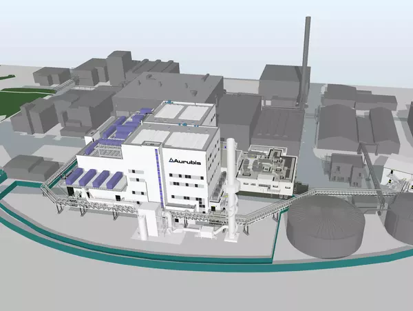 Foto: Aurubis: 3D Modell von der neu zu bauenden Anlage Precious Metals Refinery